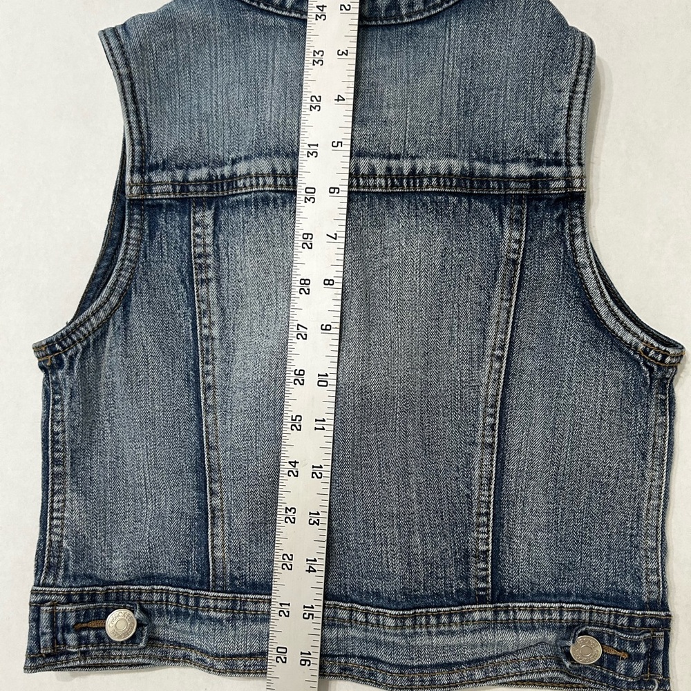 Cherokee Vest Button Closure Size 7/8 - Picture 4 of 5